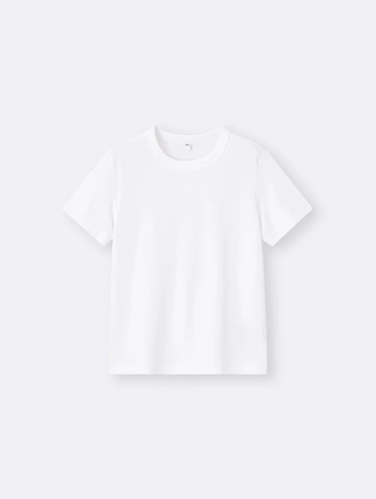 コットンスムースクルーネックT